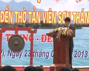 L'ouverture du festival Tan Vien