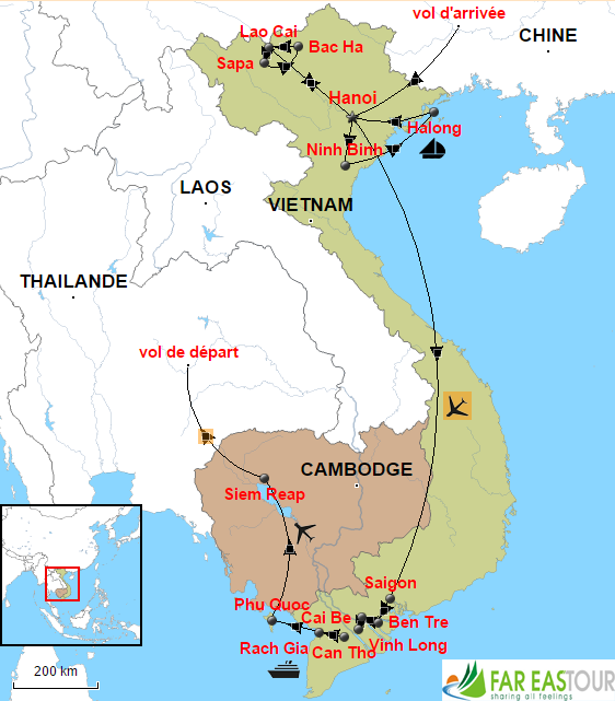 Voyage Vietnam Angkor à la route moins fréquentée