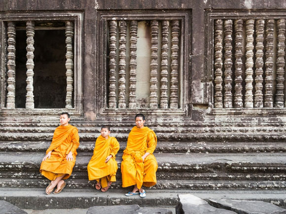 Angkor Wat est le plus grandiose monument religieux du monde