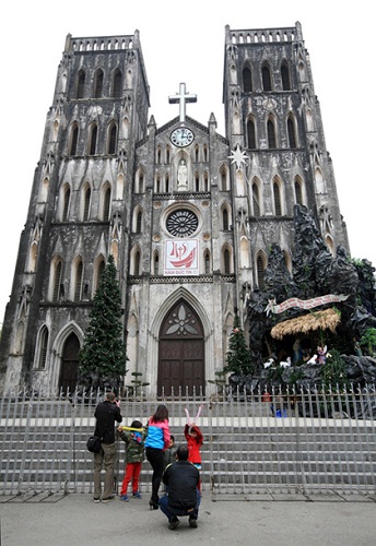 La grande cathédrale de Hanoi