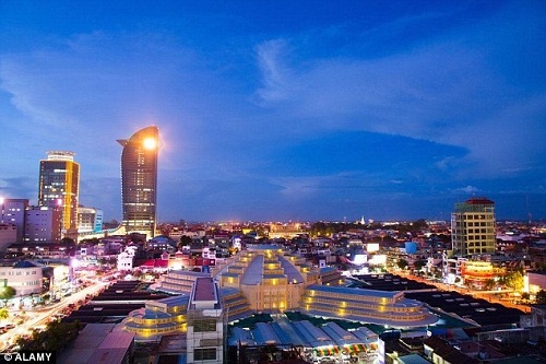 La première gratte-ciel du Cambodge 
