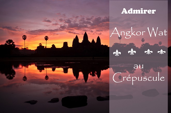 Angkor Wat au crépuscuke
