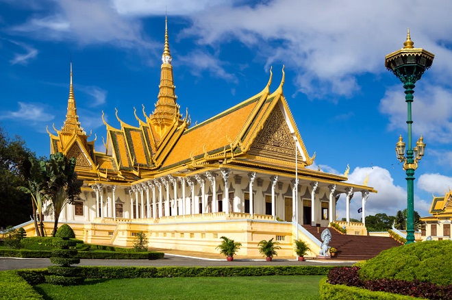 guide de voyage cambodge - palais royal phnom penh