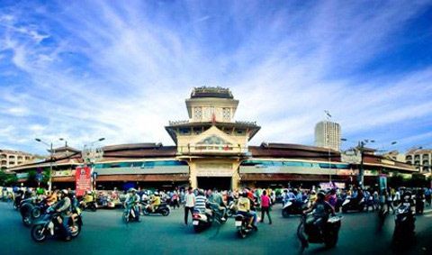 Le marché Binh Tay